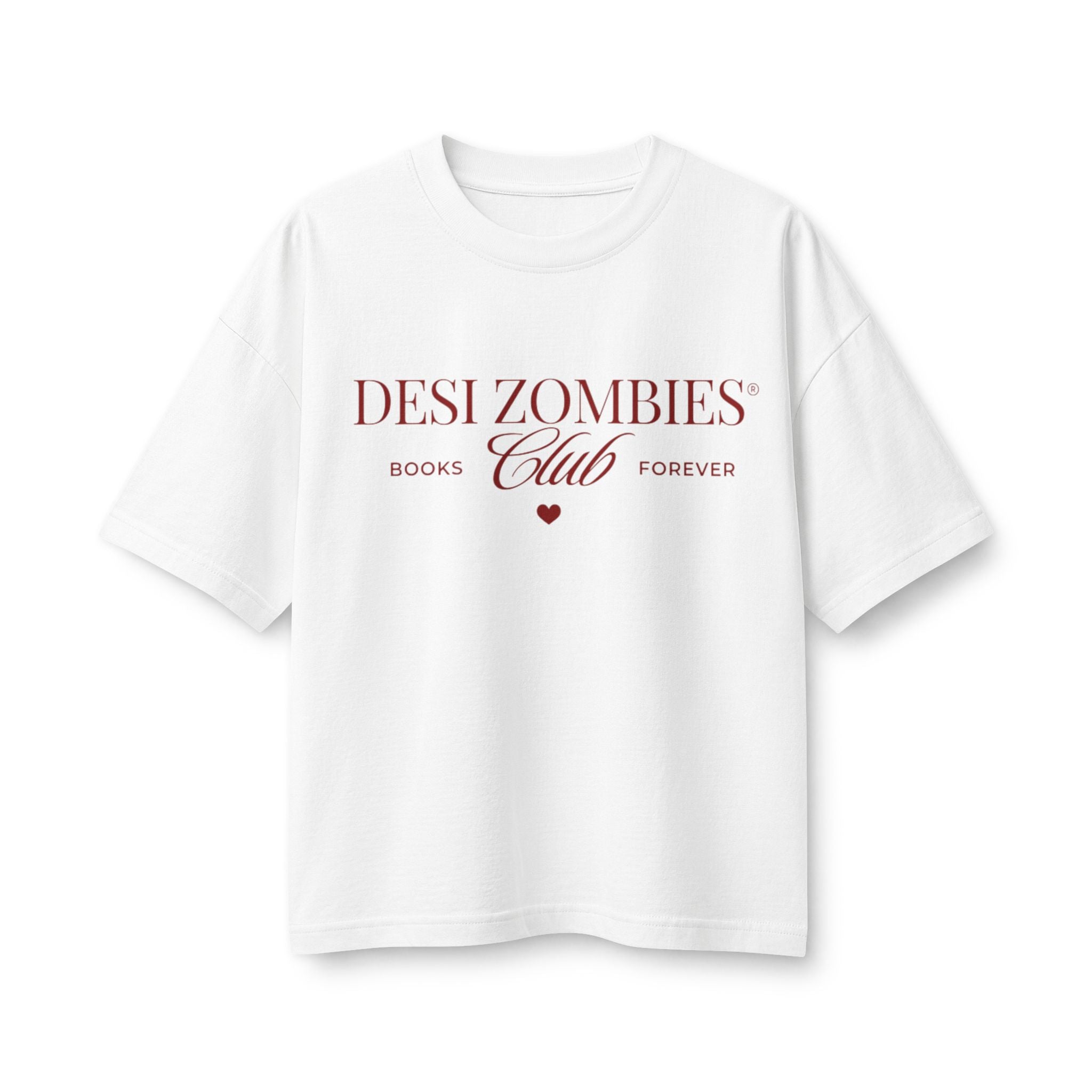 Desi Zombies® Club Tee — "Books Forever" Women's Graphic T-Shirt
