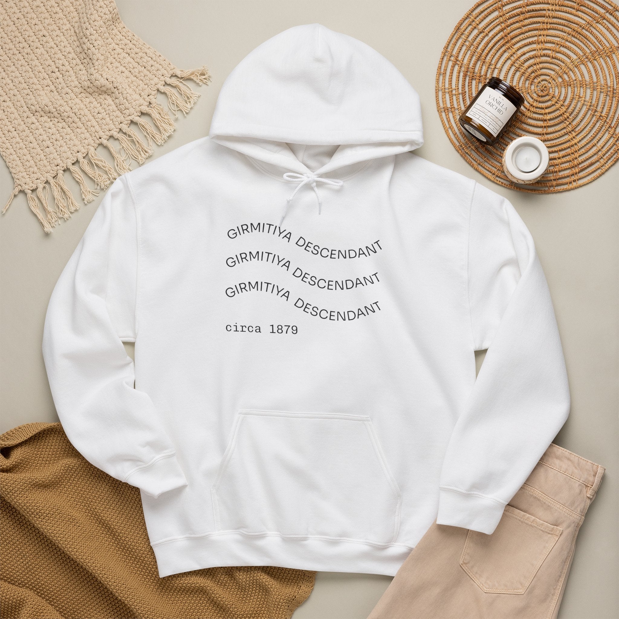 Hoodie — “Girmitya Descendant” Arch Print Hoodie (circa 1879)