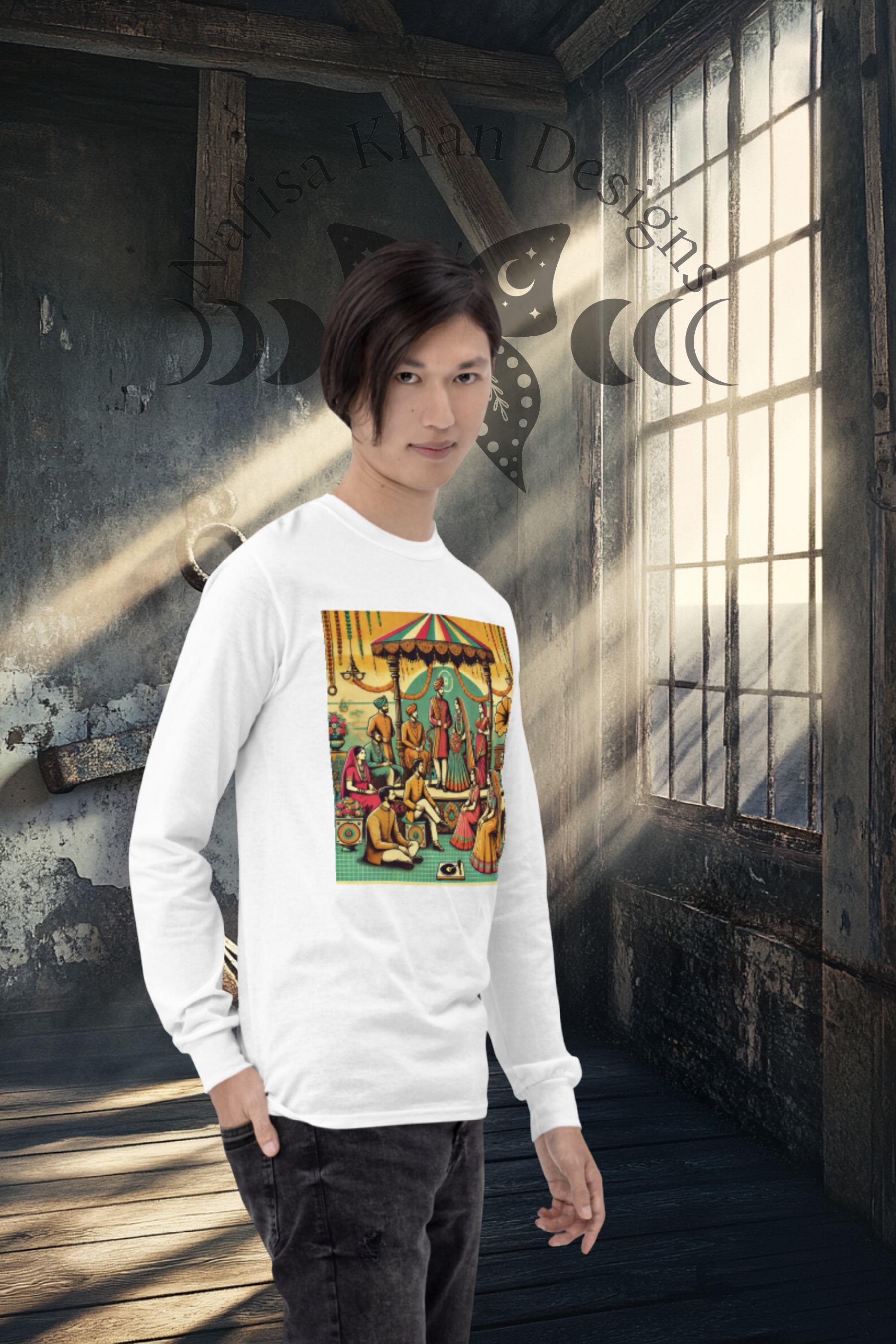 Regal Wedding Nostalgia – Long-Sleeve Shirt