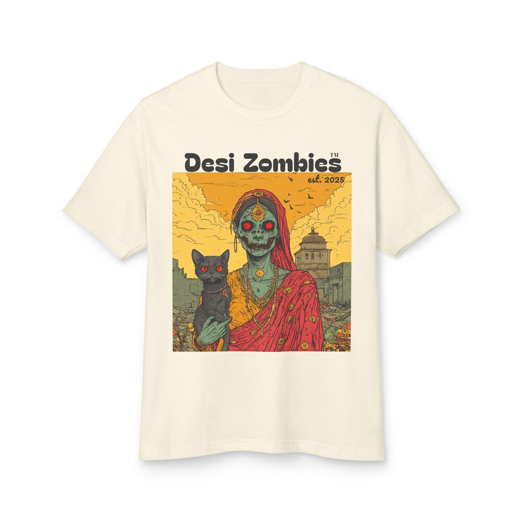 Desi Zombies T-Shirt — Indian Zombie Goddess Graphic Tee
