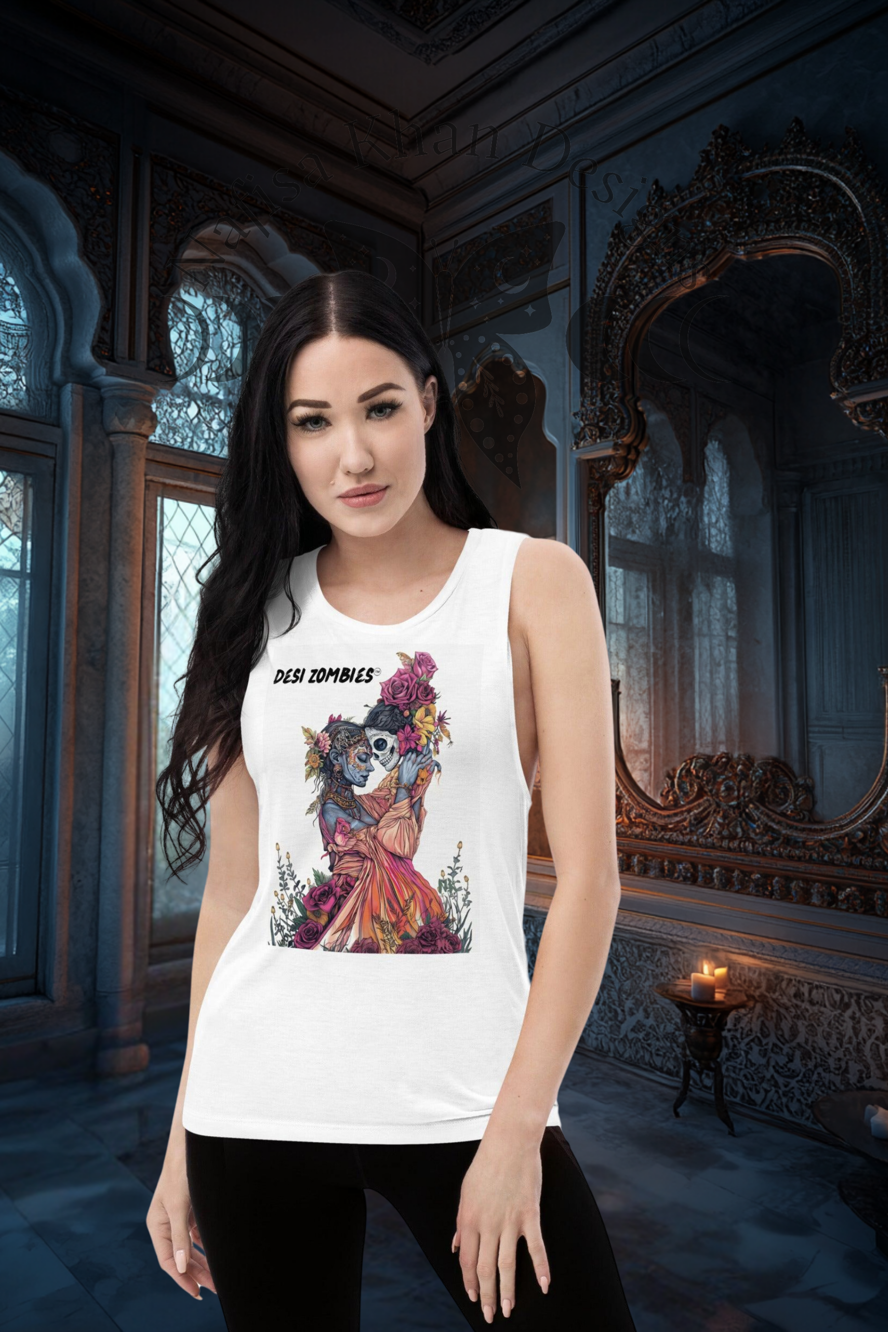 Desi Zombies™ No. 4 Ladies’ Muscle Tank