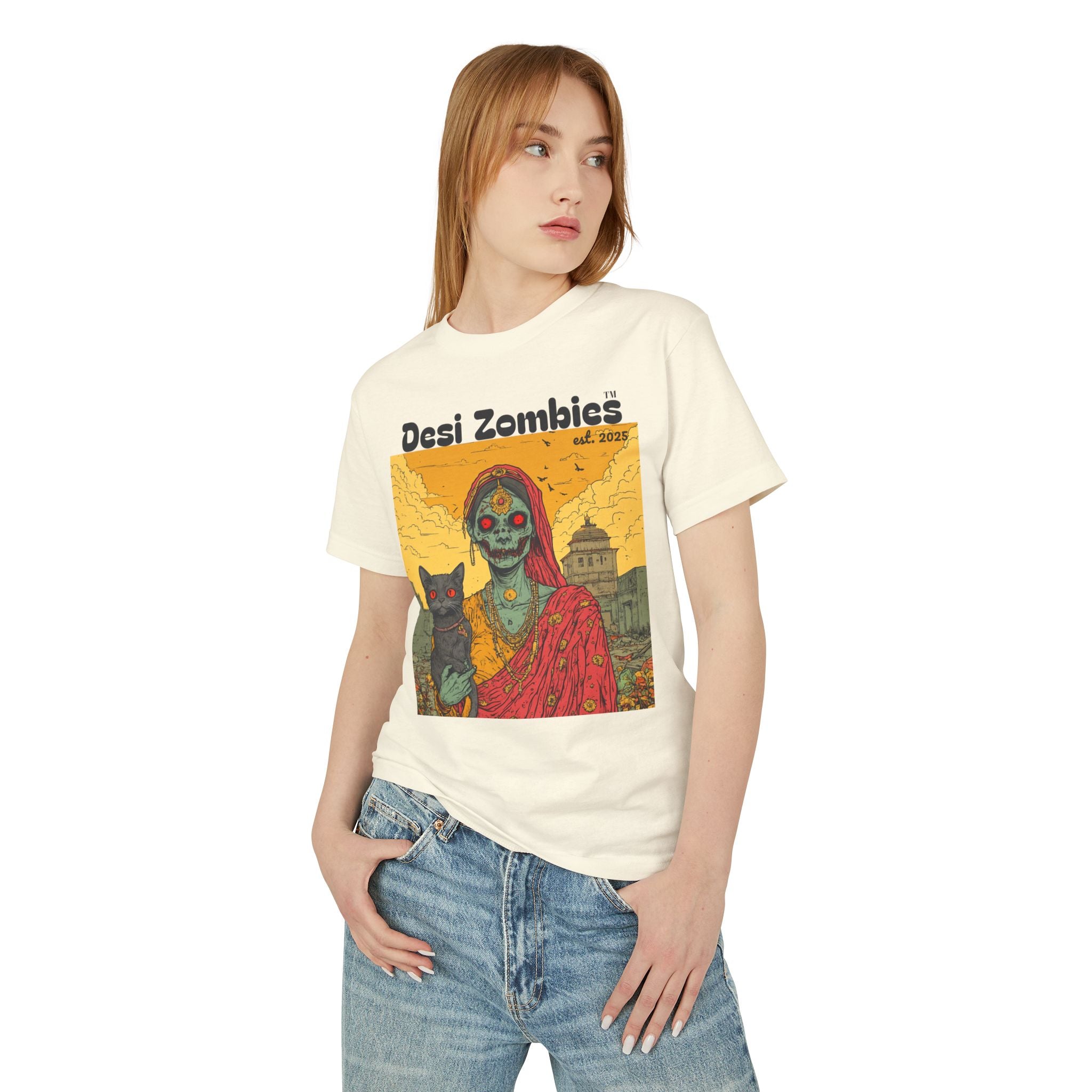 Desi Zombies T-Shirt — Indian Zombie Goddess Graphic Tee