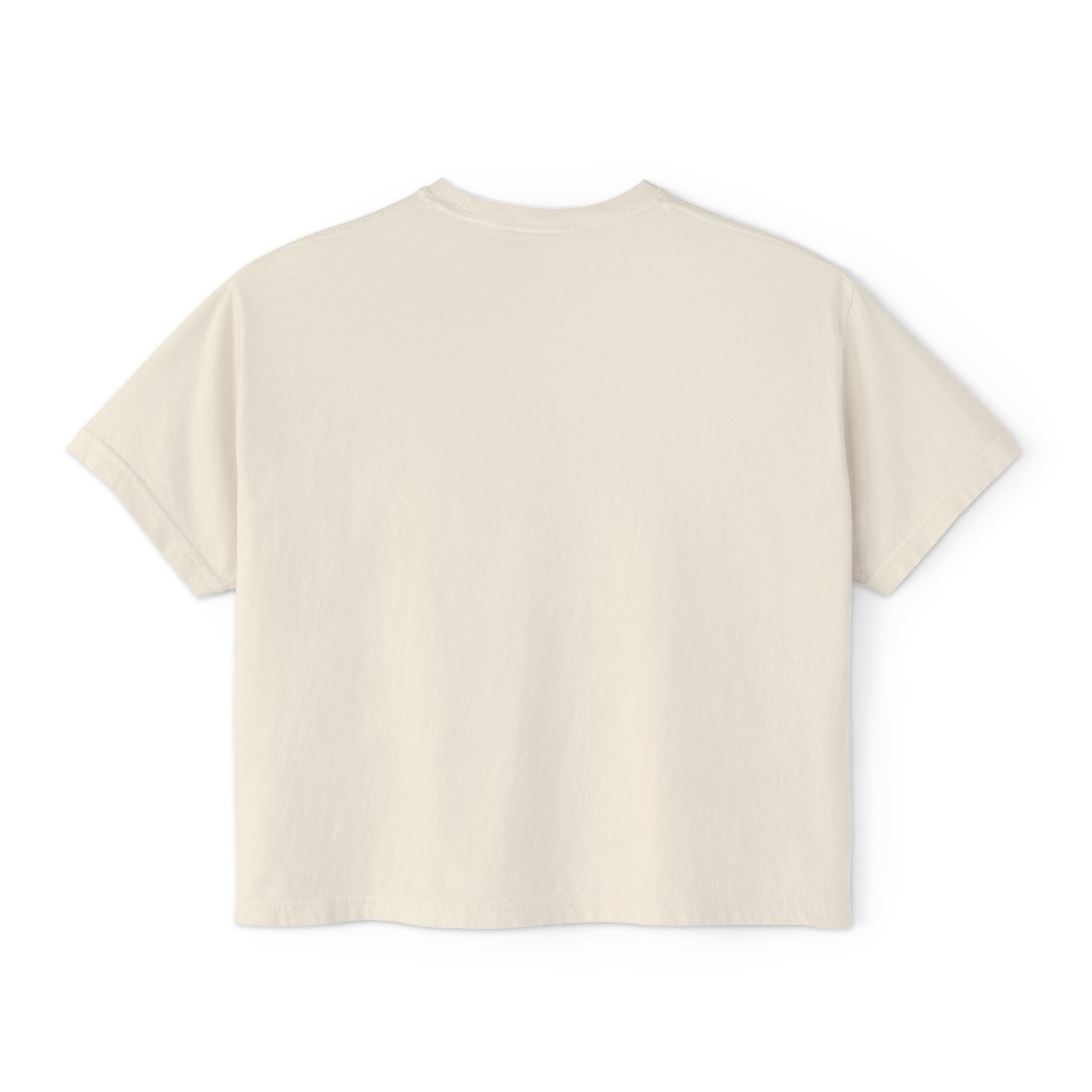 Boxy Tee — 'Girmitiya Descendant' Vintage Rose Graphic Crop Shirt