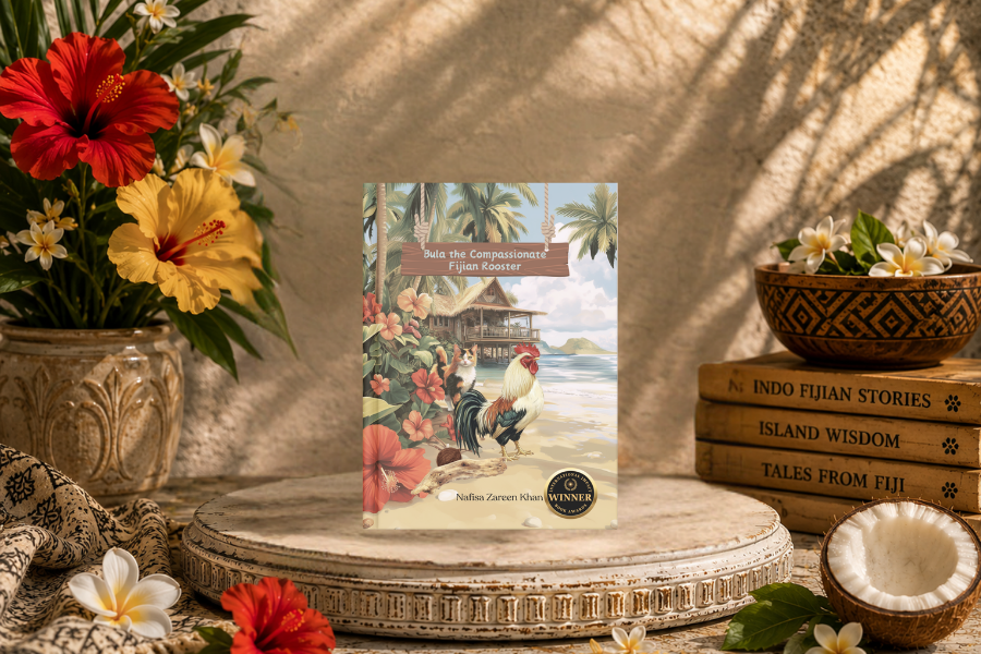 Signed Author Copy – Bula the Compassionate Fijian Rooster