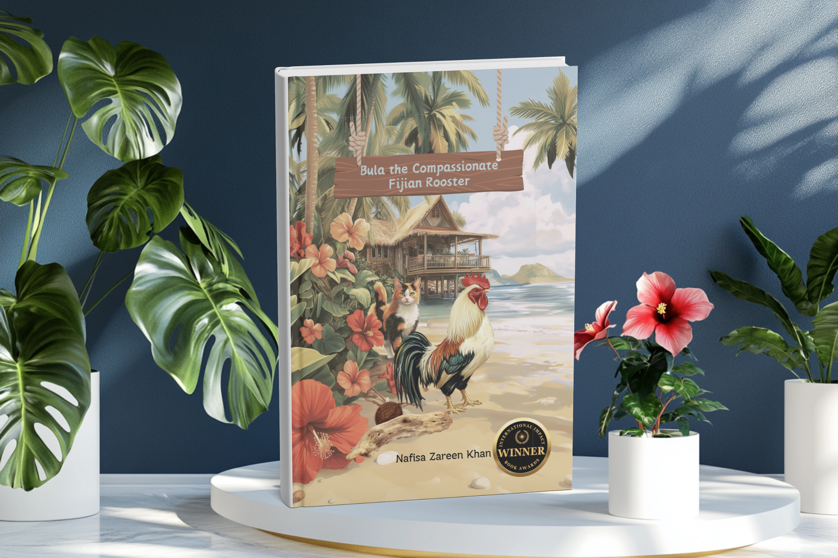 Signed Author Copy – Bula the Compassionate Fijian Rooster