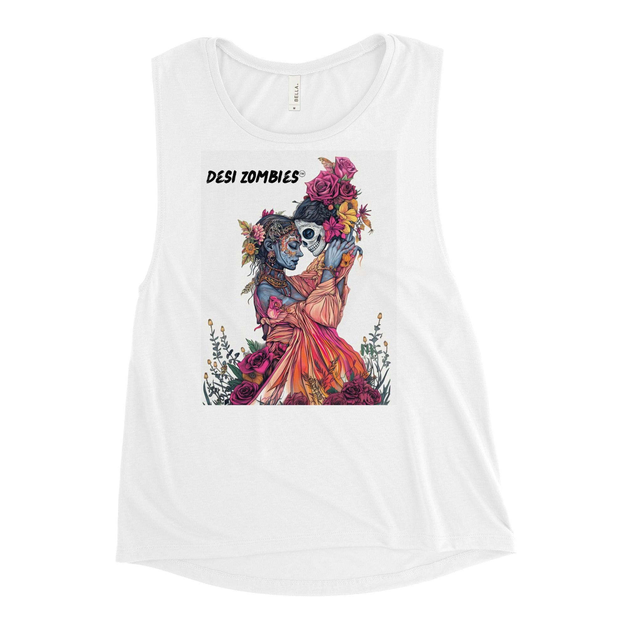 Desi Zombies™ No. 4 Ladies’ Muscle Tank - Nafisa Khan Designs