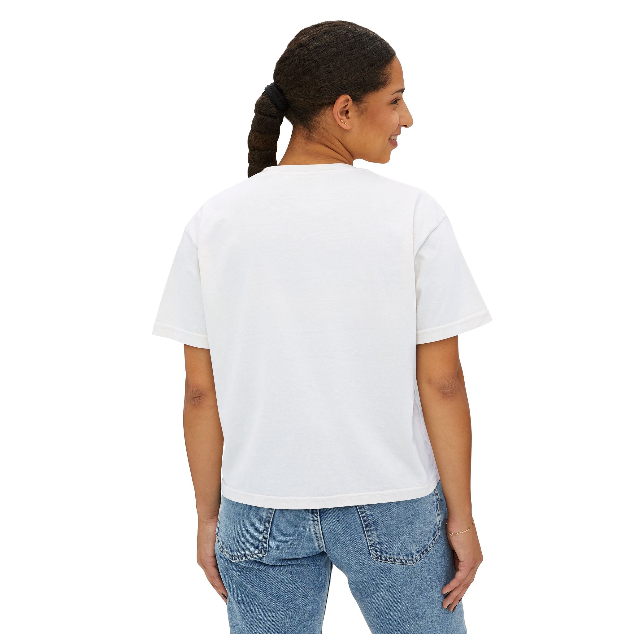 Chaos Coordinator Unpaid & Undead Women's Boxy Tee – Desi Zombies® Graphic Shirt