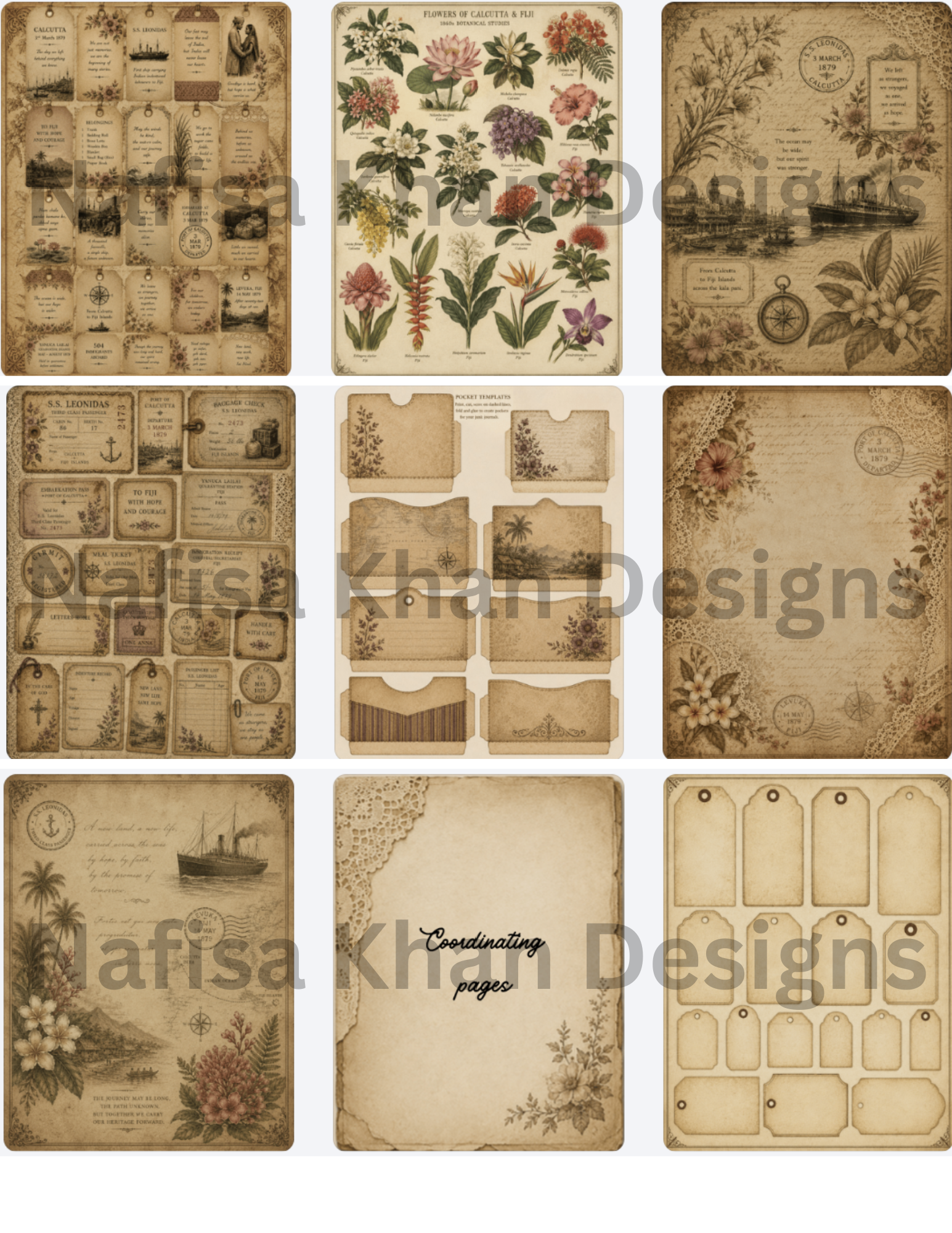 HERITAGE JUNK JOURNAL COLLECTION - NO. 3