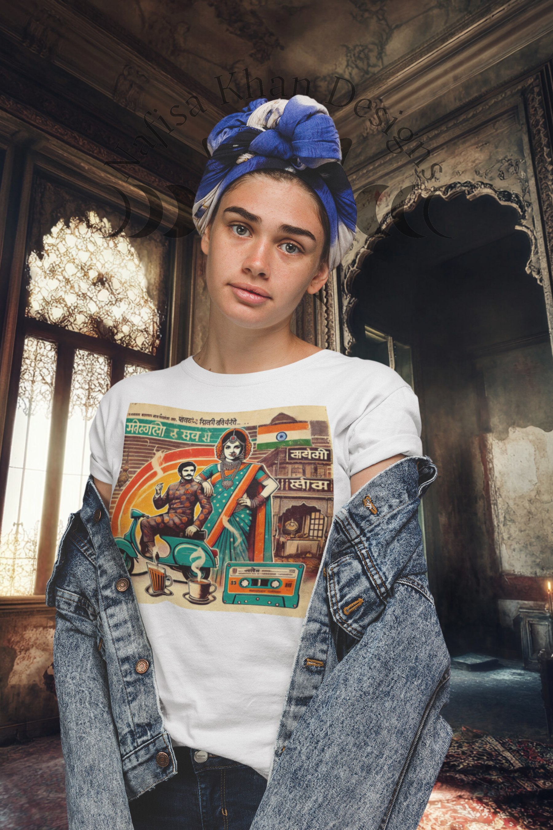 Classic Bollywood Romance Retro T-Shirt