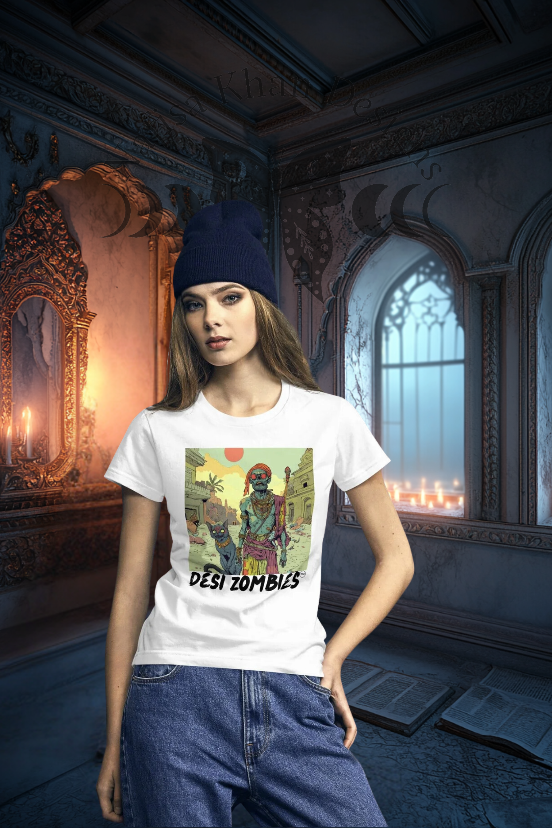 Desi Zombies™ No.2 Women's short sleeve t-shirt